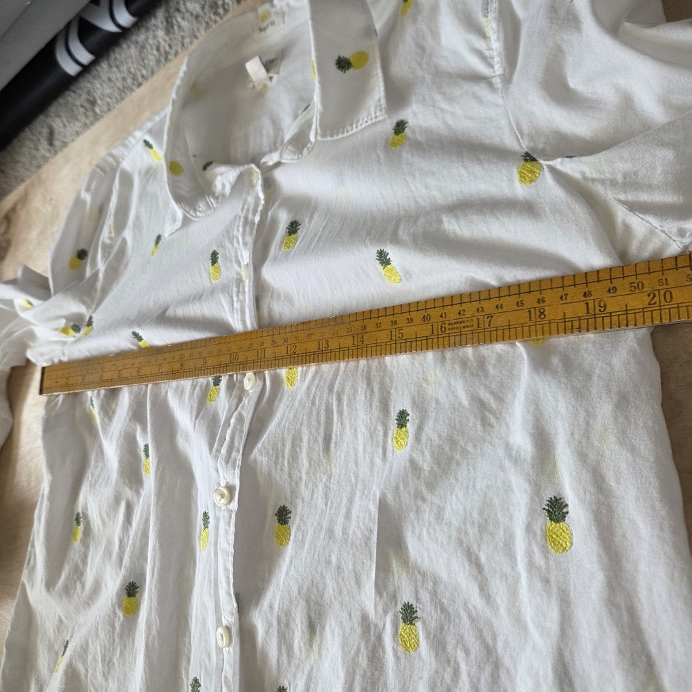 J.Crew Pineapple Button Down Shirt - image 7